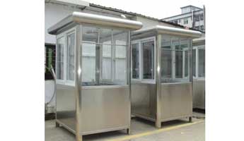 Stainless Steel Booths-005