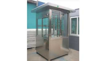 Stainless Steel Booths-007